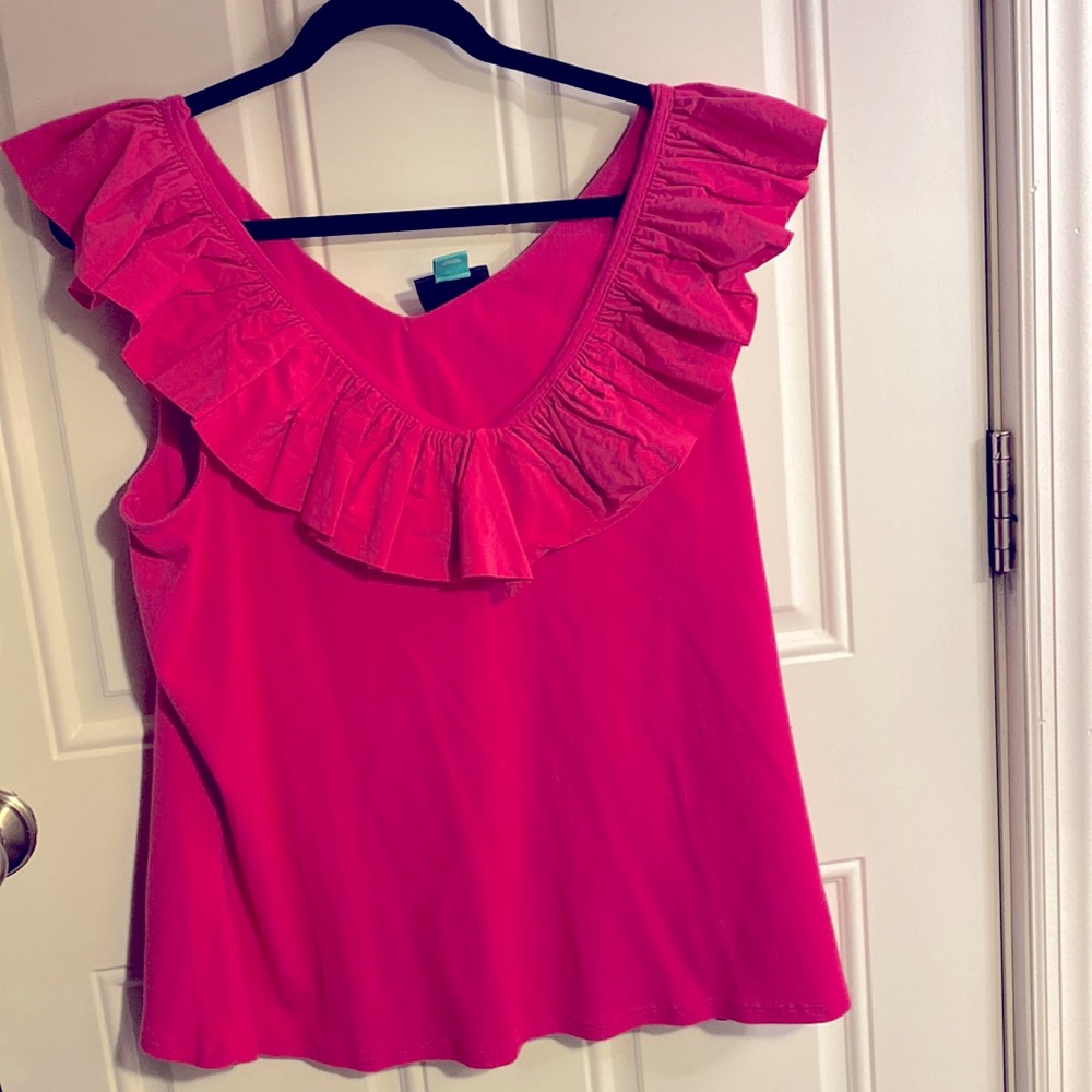 Anthropologie Pink Top